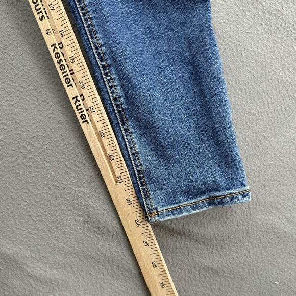 Rag & Bone Jeans Womens 30 Blue Cate Mid-Rise Ankle Skinny Denim Stretch Zip Fly - Picture 8 of 11